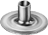 Snap fastener eyelet